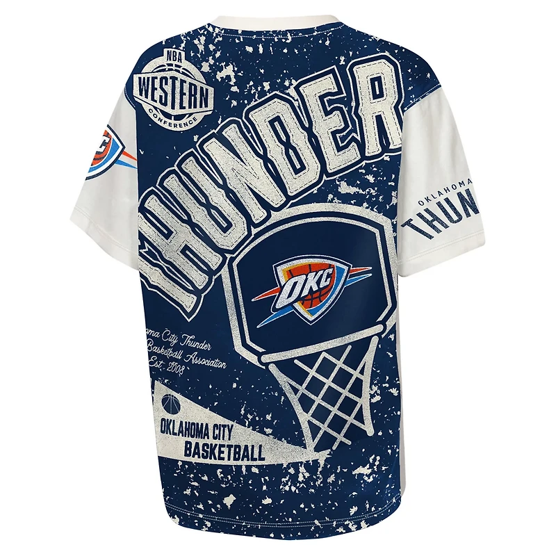 Outerstuff Oklahoma City Thunder Top Player All-Over-Print T-Shirt