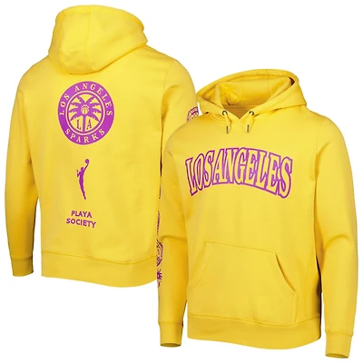 Playa Society Los Angeles Sparks Legacy Logo Pullover Hoodie