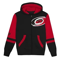 Preschool Carolina Hurricanes Face Off Full-Zip Hoodie