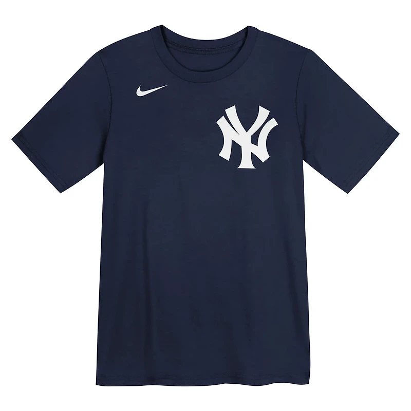 Preschool Nike Aaron Judge New York Yankees Name  Number T-Shirt