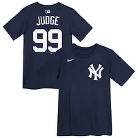 Preschool Nike Aaron Judge New York Yankees Name  Number T-Shirt