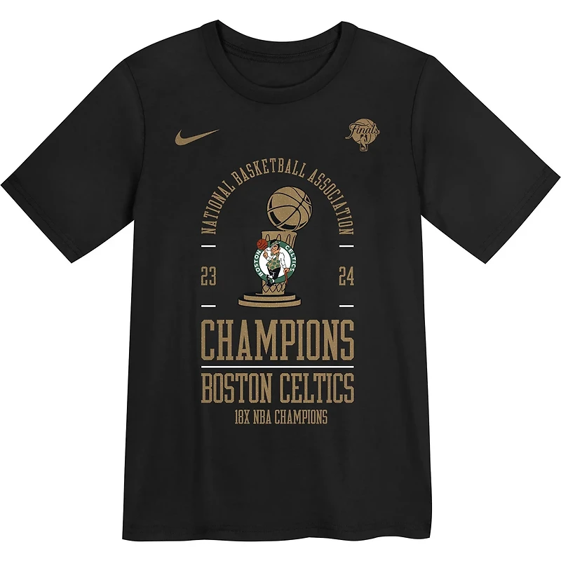 Preschool Nike Boston Celtics 18-Time NBA Finals Champions Locker Room T-Shirt