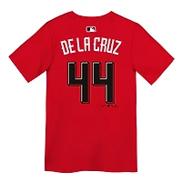 Preschool Nike Elly De La Cruz Cincinnati s 2026 City Connect Name  Number T-Shirt