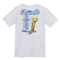 Preschool Nike Oklahoma City Thunder 2025 NBA Finals Champions Parade Roster T-Shirt