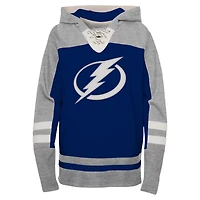 Preschool Tampa Bay Lightning Ageless Revisited Lace-Up V-Neck Pullover Hoodie
