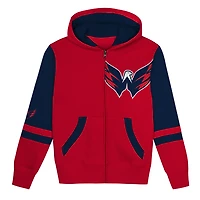 Preschool Washington Capitals Face Off Full-Zip Hoodie