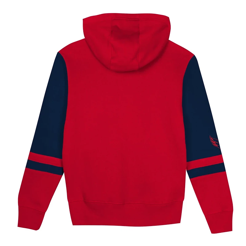 Preschool Washington Capitals Face Off Full-Zip Hoodie