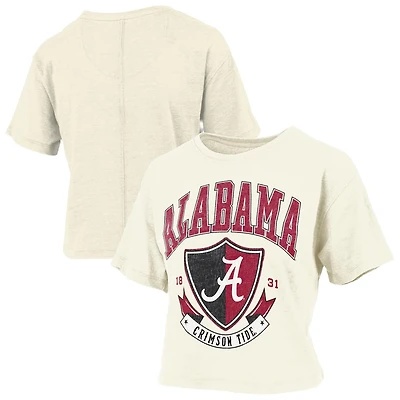 Pressbox Alabama Crimson Tide Buckler Vintage Cropped T-Shirt