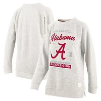 Pressbox Alabama Crimson Tide Plus Comfy Cairo Terry Pullover Sweatshirt