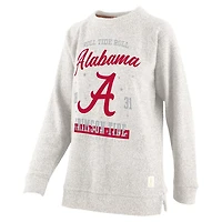 Pressbox Alabama Crimson Tide Plus Comfy Cairo Terry Pullover Sweatshirt