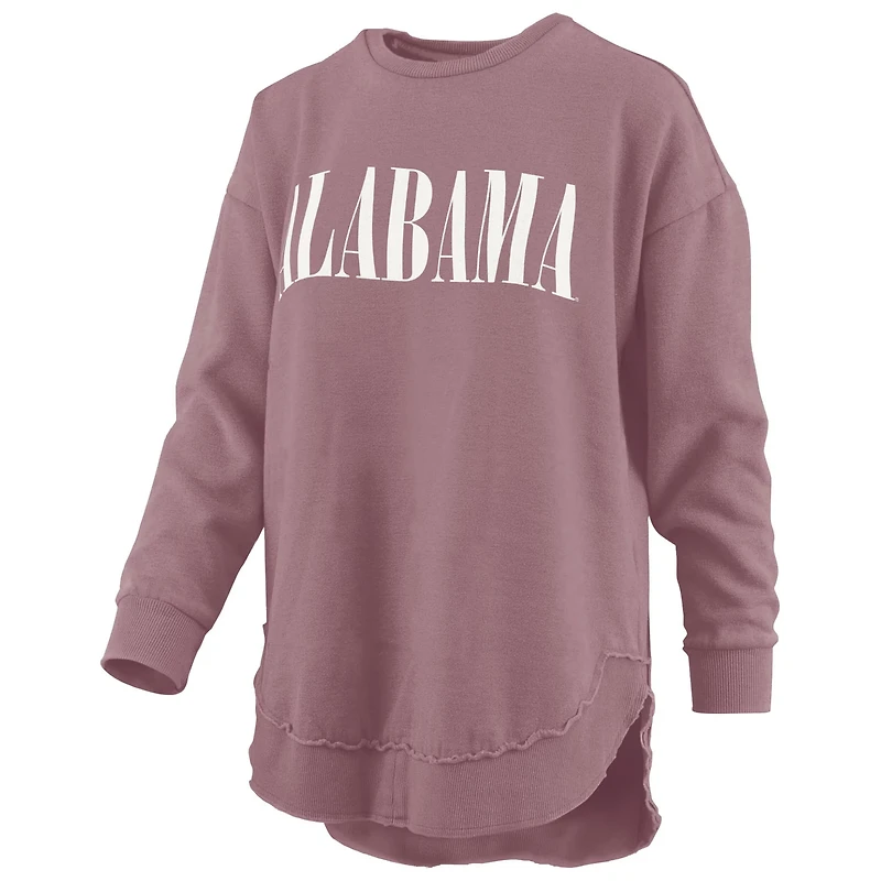Pressbox Alabama Crimson Tide Poncho Fleece Pullover Sweatshirt