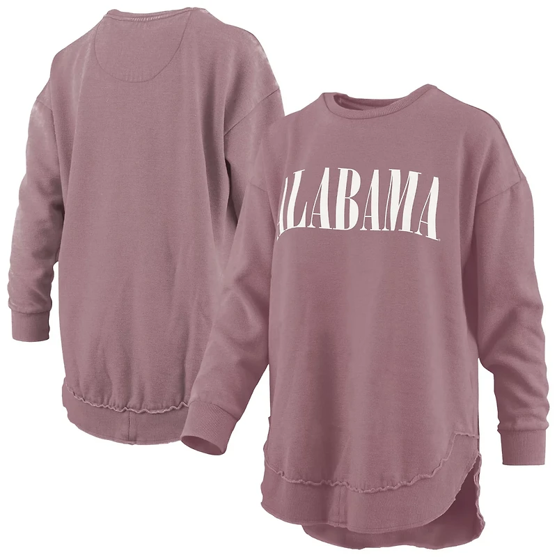 Pressbox Alabama Crimson Tide Poncho Fleece Pullover Sweatshirt