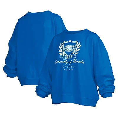 Pressbox Florida Gators Big Aug Script Janice Oversized Pullover Sweatshirt