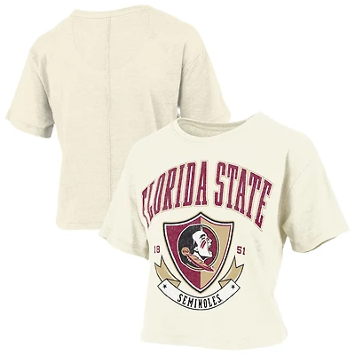 Pressbox Florida State Seminoles Buckler Vintage Cropped T-Shirt