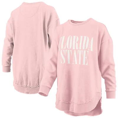 Pressbox Florida State Seminoles Poncho Fleece Pullover Sweatshirt