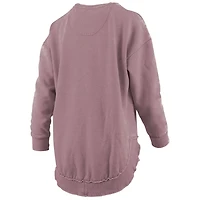 Pressbox Georgia Bulldogs Poncho Fleece Pullover Sweatshirt