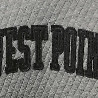 Pressbox Heather Charcoal Army Knights Moose Quilted Pullover Sweatshirt