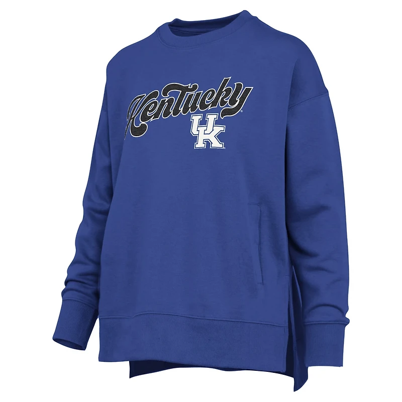 Pressbox Kentucky Wildcats Bonanza Chenille Harper Script Sweatshirt