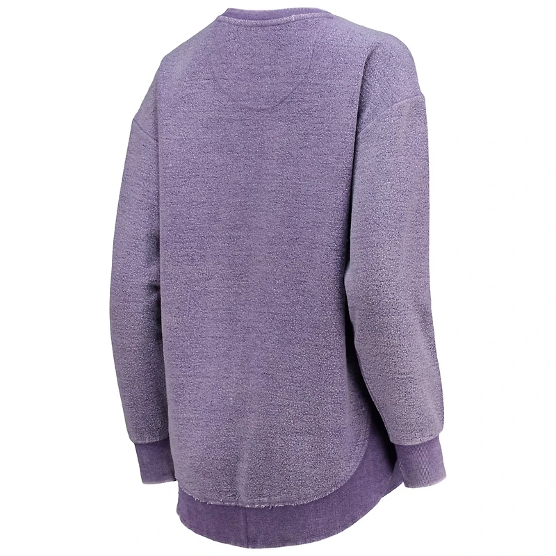 Pressbox LSU Tigers Ponchoville Pullover Sweatshirt