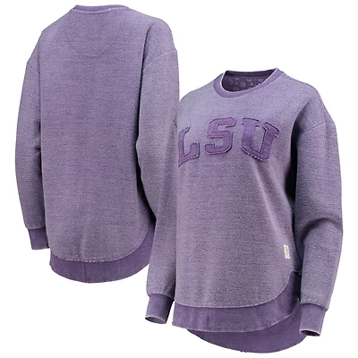Pressbox LSU Tigers Ponchoville Pullover Sweatshirt