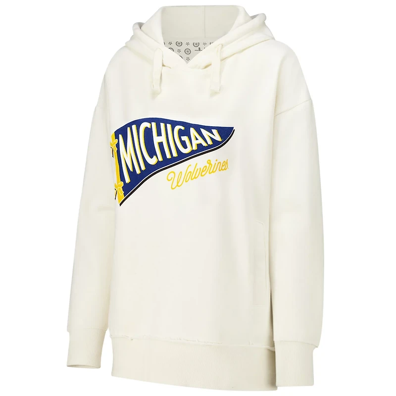 Pressbox Michigan Wolverines Marni Pullover Hoodie