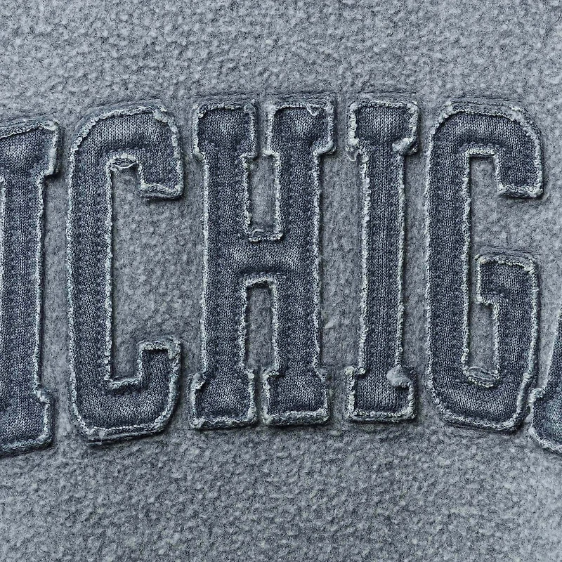 Pressbox Michigan Wolverines Ponchoville Pullover Sweatshirt