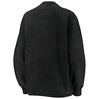Pressbox Northeastern Huskies Comfy Cord Vintage Wash Basic Arch Pullover Sweatshirt