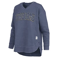 Pressbox Notre Dame Fighting Irish Westin Poncho V-Neck Pullover Sweatshirt