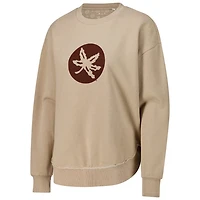 Pressbox Ohio State Buckeyes Poncho Fleece Pullover Sweatshirt