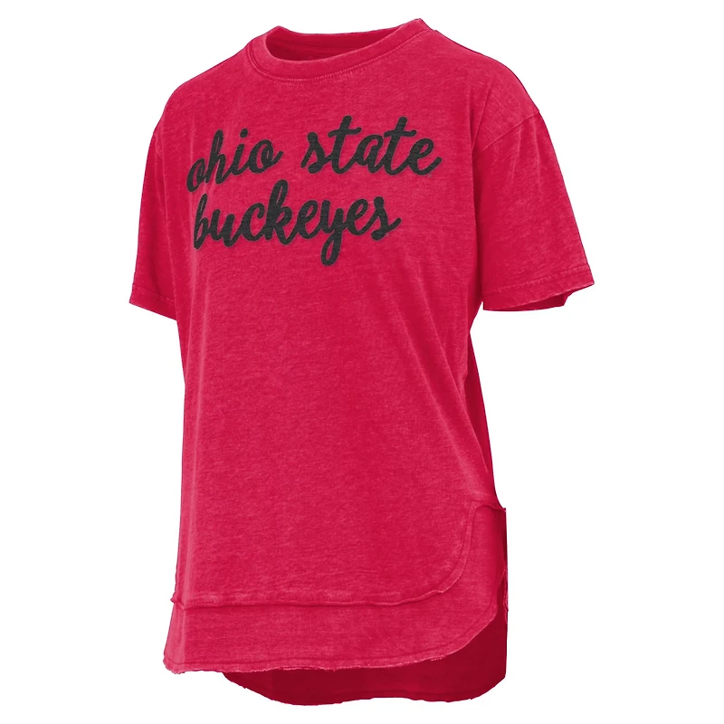 Pressbox Ohio State Buckeyes Poncho T-Shirt