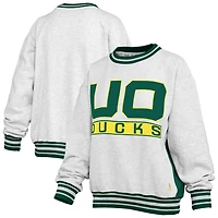 Pressbox Oregon Ducks Endzone Crewneck Sweatshirt