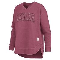 Pressbox South Carolina Gamecocks Westin Poncho V-Neck Pullover Sweatshirt