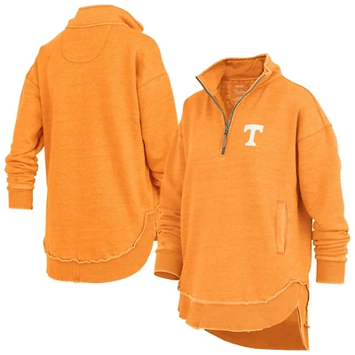 Pressbox Tennessee Volunteers Northfork Sojourn Poncho Quarter-Zip Sweatshirt