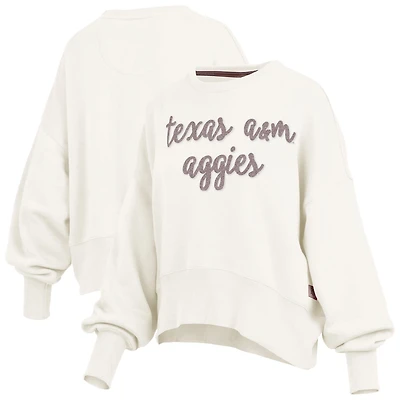 Pressbox Texas AM Aggies Chelsea Oversized Pullover Sweatshirt