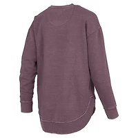 Pressbox Texas AM Aggies Westin Poncho V-Neck Pullover Sweatshirt
