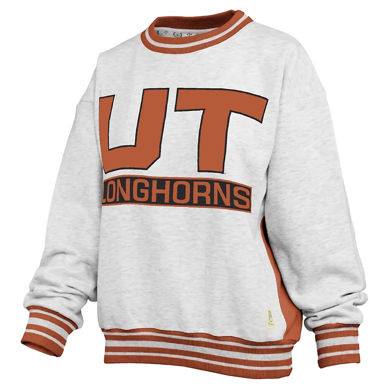 Pressbox Texas Longhorns Endzone Crewneck Sweatshirt