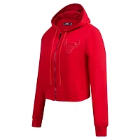 Pro Standard Chicago Bulls Triple Tonal Full-Zip Hoodie