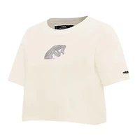 Pro Standard Florida AM Rattlers Reverse French Terry Boxy Cropped T-Shirt