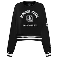 Pro Standard Florida State Seminoles Pearl Cropped Pullover Sweatshirt