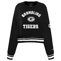 Pro Standard Grambling Tigers Pearl Cropped Pullover Sweatshirt
