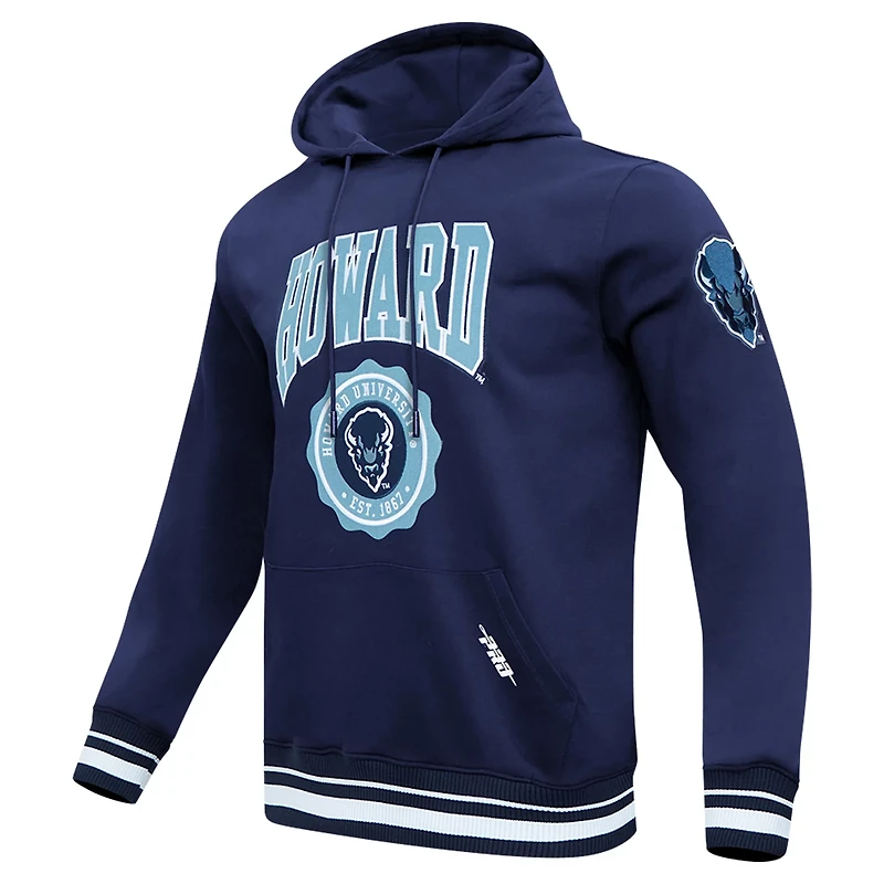 Pro Standard Howard Bison Crest Pullover Hoodie