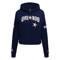 Pro Standard Orlando Magic 2023 24 City Edition Cropped Pullover Hoodie