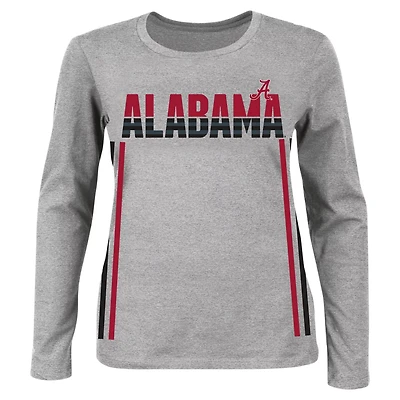 Profile Alabama Crimson Tide Plus Side Stripe Fleece Pullover Sweatshirt