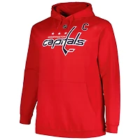 Profile Alexander Ovechkin Washington Capitals Big  Tall Name Number Pullover Hoodie