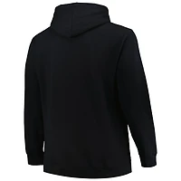 Profile Pittsburgh Penguins Big  Tall Arch Over Logo Pullover Hoodie