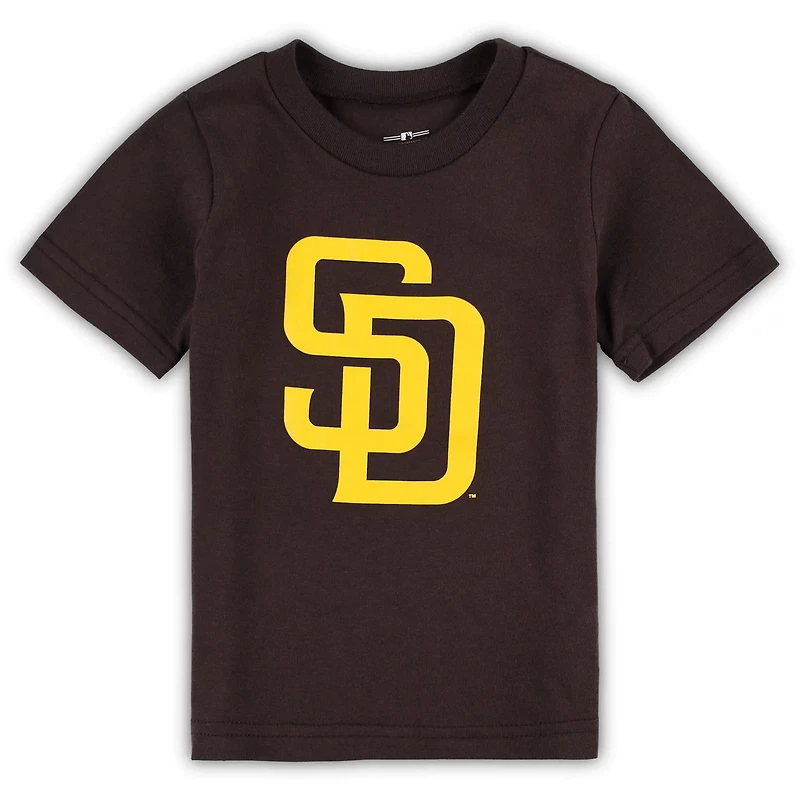 San Diego Padres Team Crew Primary Logo T-Shirt