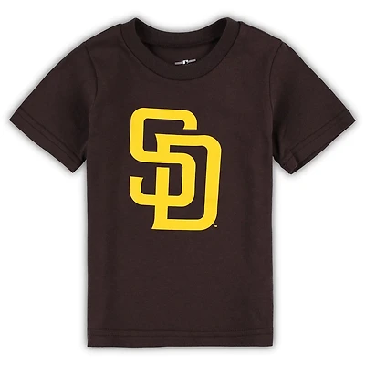 San Diego Padres Team Crew Primary Logo T-Shirt