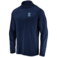 Seattle Kraken Primary Logo Quarter-Zip Pullover Fleece Jacket