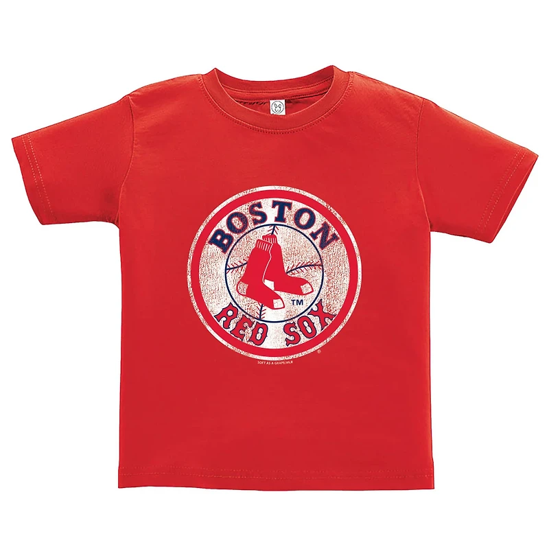 Soft as a Grape Gray Boston Sox Cooperstown Collection Two-Pack T-Shirt Set