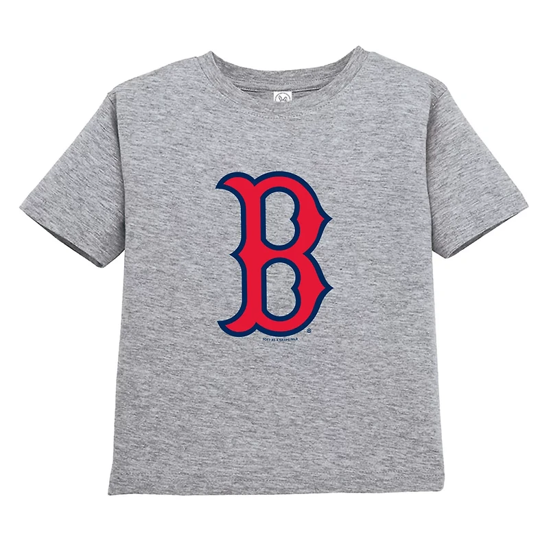 Soft as a Grape Gray Boston Sox Cooperstown Collection Two-Pack T-Shirt Set